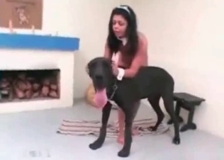 Tight snatch and a big black doggy